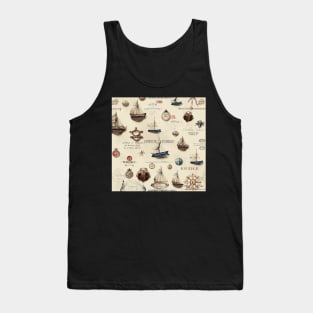 Crafty Pirate Vintage Tank Top